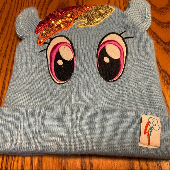 MY LITTLE PONY GIRLS RAINBOW
DASH BLUE HAT - Picture 1 of 7